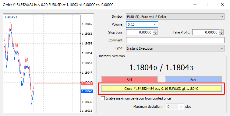 วิธีปิดออเดอร์บางส่วน (Partial Close) ใน MT4 แบบใช้งานจริง
