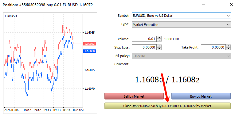 วิธีแก้ไข Stop Loss และ Take Profit ใน MT5 แบบง่าย